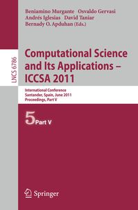 Produktbild: Computational Science and Its Applications - ICCSA 2011