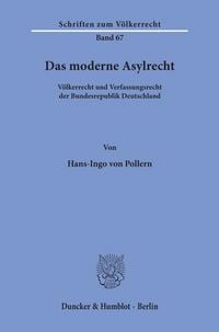 Produktbild: Das moderne Asylrecht.