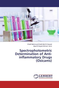 Produktbild: Spectrophotometric Determination of Anti-inflammatory Drugs (Oxicams)