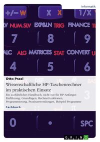 Produktbild: Wissenschaftliche HP-Taschenrechner im praktischen Einsatz
