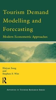 Produktbild: Tourism Demand Modelling and Forecasting
