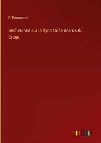 Produktbild: Recherches sur la Synostose des Os du Crane
