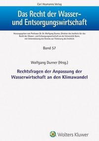 Produktbild: Anpassung der Wasserwirtschaft an den Klimawandel (RWW 57)