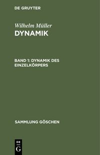Produktbild: Dynamik des Einzelk&ouml;rpers