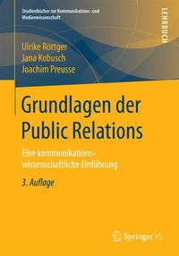 Produktbild: Grundlagen der Public Relations
