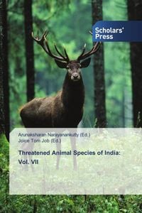 Produktbild: Threatened Animal Species of India: Vol. VII