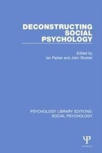 Produktbild: Deconstructing Social Psychology