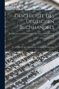 Produktbild: Geschichte des Deutschen Buchhandels