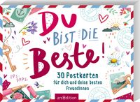 Produktbild: Du bist die Beste! 30 Postkarten f&uuml;r dich und deine besten Freundinnen (PS: Du bist die Beste!)