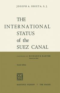 Produktbild: The International Status of the Suez Canal