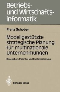 Produktbild: Modellgest&uuml;tzte strategische Planung f&uuml;r multinationale Unternehmungen