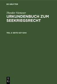 Produktbild: Seite 427&ndash;1244