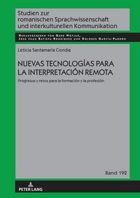 Produktbild: Nuevas tecnolog&iacute;as para la interpretaci&oacute;n remota.