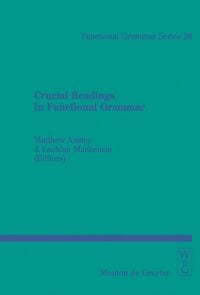 Produktbild: Crucial Readings in Functional Grammar