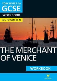 Produktbild: The Merchant of Venice York Notes GCSE English Literature Workbook - for 2026, 2027 exams