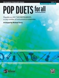 Produktbild: Pop Duets for All - Alto Saxophone (Eb Saxes and Eb Clarinets)