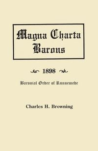 Produktbild: Magna Charta Barons and Their American Descendants [1898]