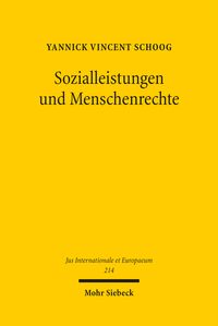 Produktbild: Sozialleistungen und Menschenrechte