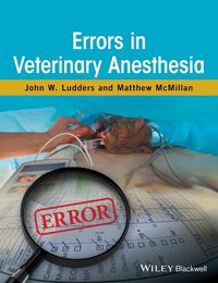 Produktbild: Errors in Veterinary Anesthesia