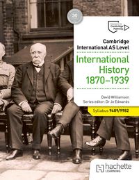 Produktbild: Cambridge International AS Level: International History 1870-1939