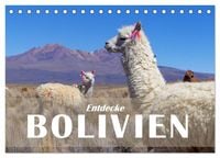 Produktbild: Entdecke Bolivien (Tischkalender 2026 DIN A5 quer), CALVENDO Monatskalender