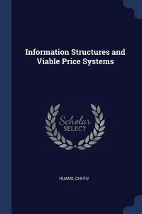 Produktbild: Information Structures and Viable Price Systems