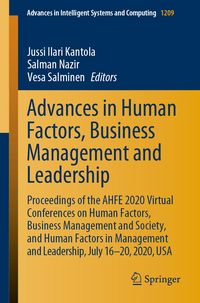 Produktbild: Advances in Human Factors, Business Management and Leadership