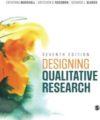 Produktbild: Marshall, C: Designing Qualitative Research