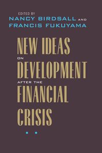 Produktbild: New Ideas on Development after the Financial Crisis