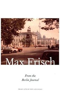 Produktbild: Frisch, M: From the Berlin Journal