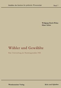 Produktbild: W&auml;hler und Gew&auml;hlte
