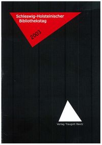 Produktbild: Schleswig-Holsteinischer Bibliothekstag 2003