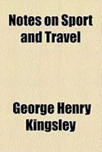 Produktbild: Notes on Sport and Travel