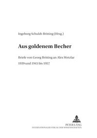 Produktbild: &laquo;Aus goldenem Becher&raquo;