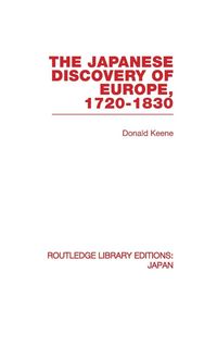 Produktbild: The Japanese Discovery of Europe, 1720 - 1830