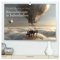 Produktbild: Himmelsmagie in Ballonfarben (hochwertiger Premium Wandkalender 2027 DIN A2 quer), Kunstdruck in Hochglanz