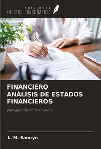 Produktbild: Financiero An&aacute;lisis De Estados Financieros