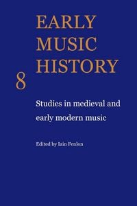Produktbild: Early Music History