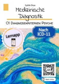 Produktbild: Medizinische Diagnostik Band 1: Diagnosekriterien Psyche