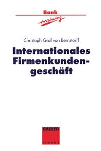 Produktbild: Internationales Firmenkundengesch&auml;ft