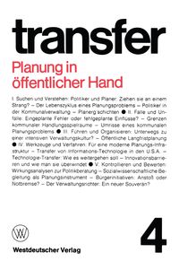 Produktbild: Planung in &ouml;ffentlicher Hand