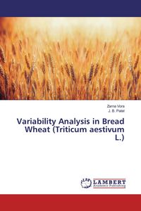 Produktbild: Variability Analysis in Bread Wheat (Triticum aestivum L.)