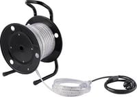Produktbild: Sygonix SY-6700426 LED-Streifen mit Stecker 230 V/AC 25m Kaltwei&szlig; 1St.