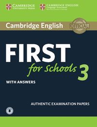 Bild vom Artikel Cambridge English First for Schools 3. Student's Book with answers and downloadable audio vom Autor 