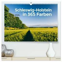Produktbild: Schleswig-Holstein in 365 Farben (hochwertiger Premium Wandkalender 2027 DIN A2 quer), Kunstdruck in Hochglanz