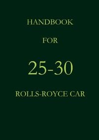 Produktbild: Handbook for 25-30 Rolls-Royce Car