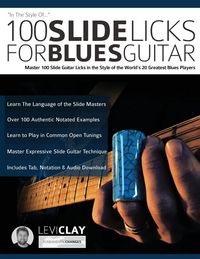 Produktbild: 100 Slide Licks For Blues Guitar