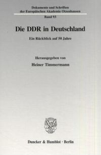 Produktbild: Die DDR in Deutschland