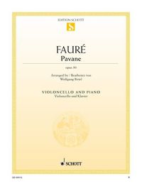 Produktbild: Pavane op. 50. Violoncello und Klavier