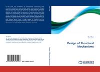 Produktbild: Design of Structural Mechanisms